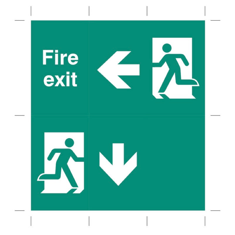 Emergency light unit overlay for fluorescent bulb unit