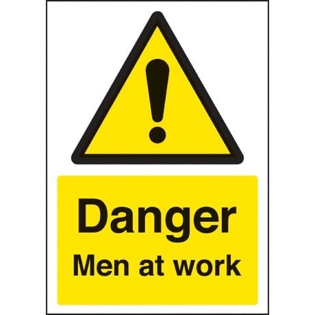 Danger men at work - A4 sav