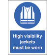 High visibility jackets must be worn - A4 sav