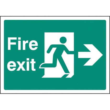 Fire exit right - A4 rp