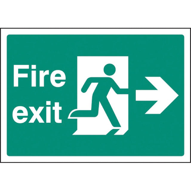 Fire exit right - A4 rp