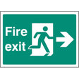 Fire exit right - A4 sav