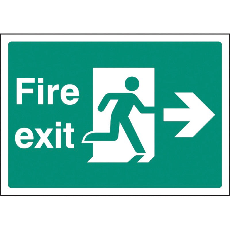 Fire exit right - A4 sav