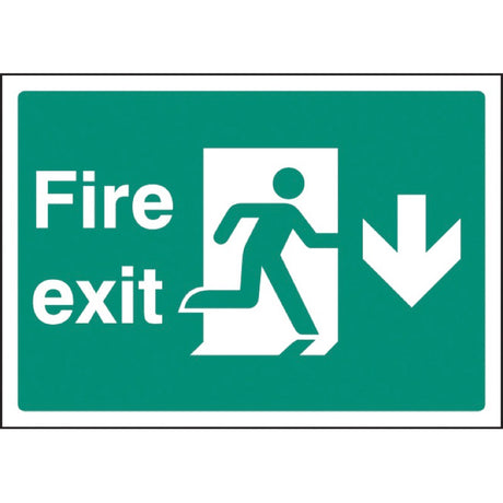 Fire exit down - A4 rp