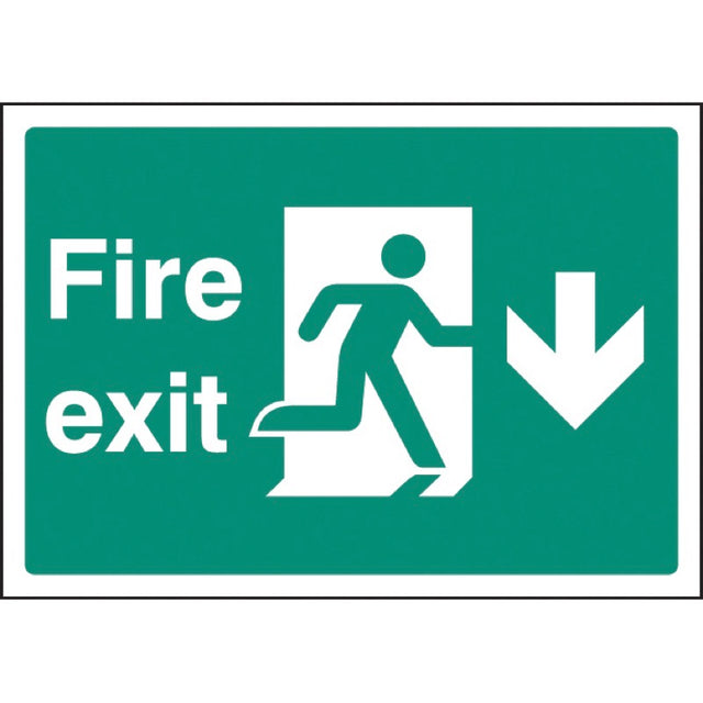 Fire exit down - A4 rp