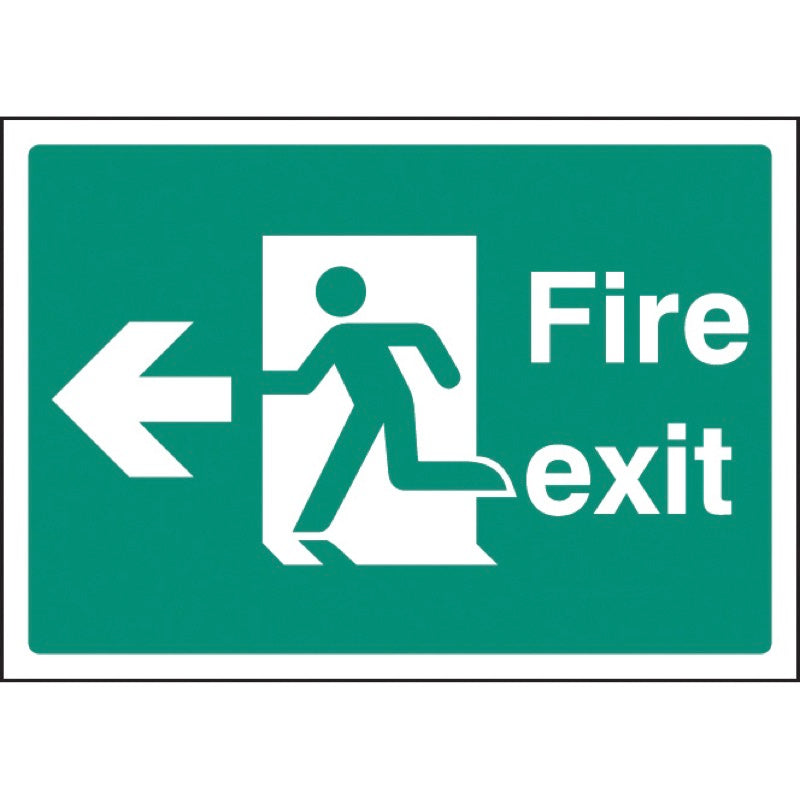 Fire exit left - A4 rp