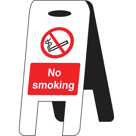 No smoking (self standing folding sign)