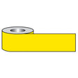 Plain Yellow barrier tape  200m x 75mm non-adhesive polythene