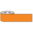 Plain Orange barrier tape  200m x 75mm non-adhesive polythene