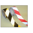 Reflective safety tape red/white 50mm x 25m