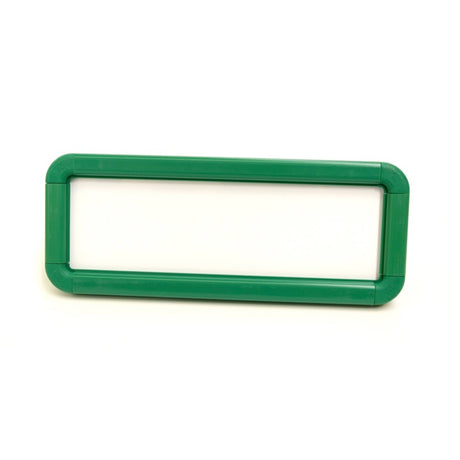 Suspended frame 300x100mm green c/w kit