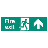 Fire exit up floor graphic 600x200mm