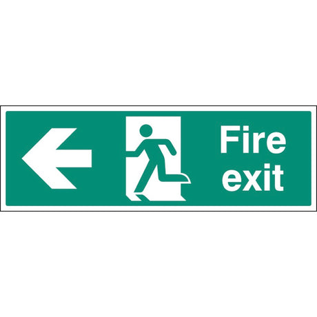 Fire exit left floor graphic 600X200mm