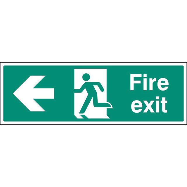 Fire exit left floor graphic 600X200mm