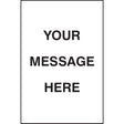 Your message here floor graphic 400x600mm