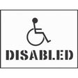 Stencil kit 400x300mm - Disabled