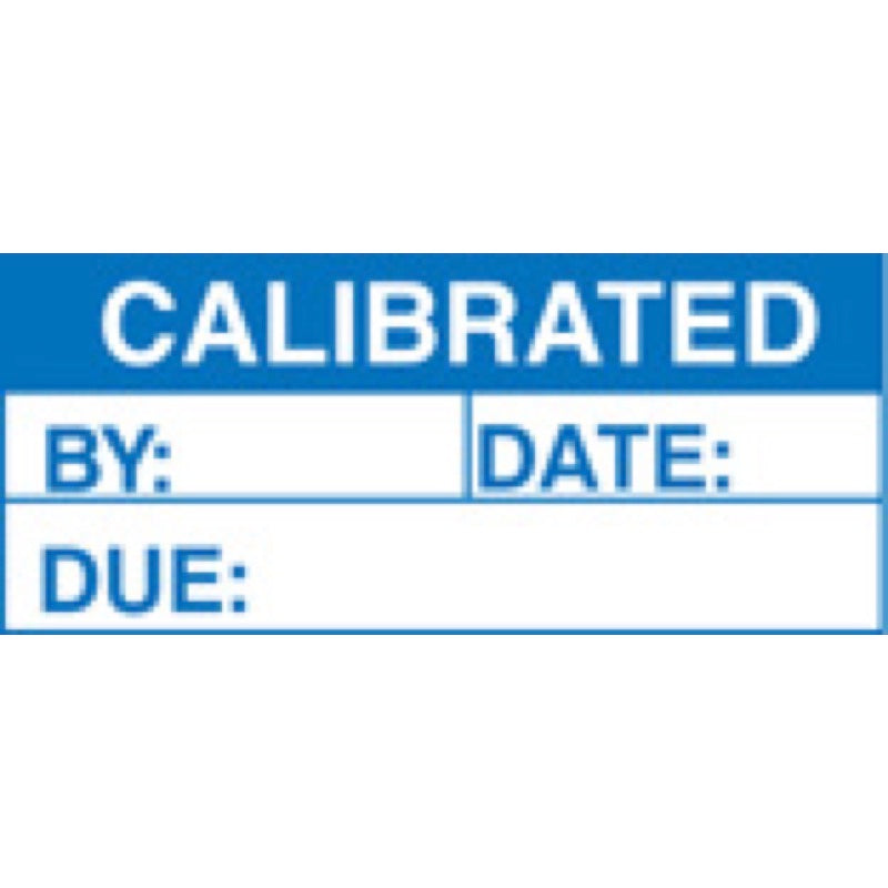 100 S/A labels 50x20 calibrated