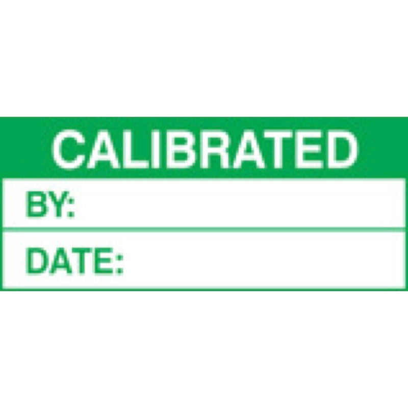 100 S/A labels 50x20 calibrated