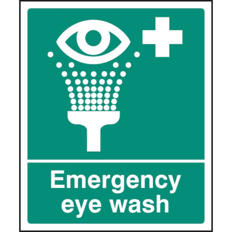 Emergency eye wash