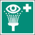 Emergency eyewash symbol