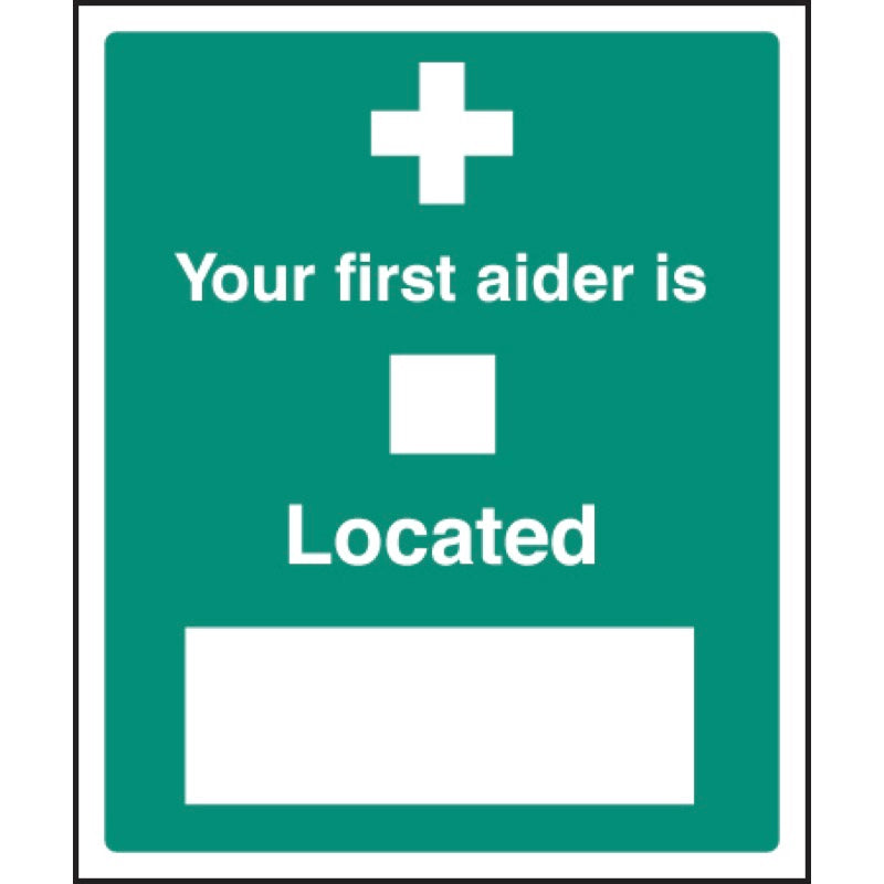 Your first aider is