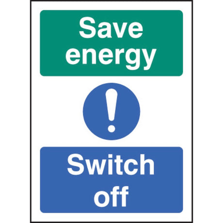 Save energy switch off