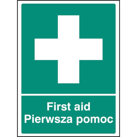 First aid (English and Polish language)