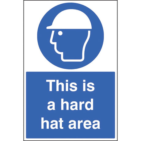 This is a hard hat area