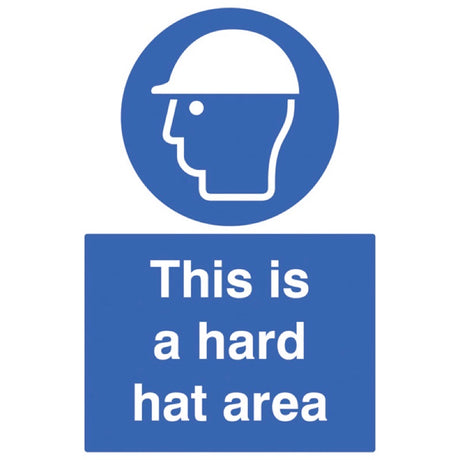 This is a hard hat area