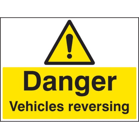 Danger vehicle reversing