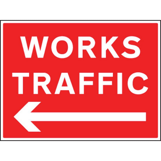 Works traffic Left