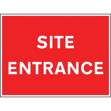 Site entrance