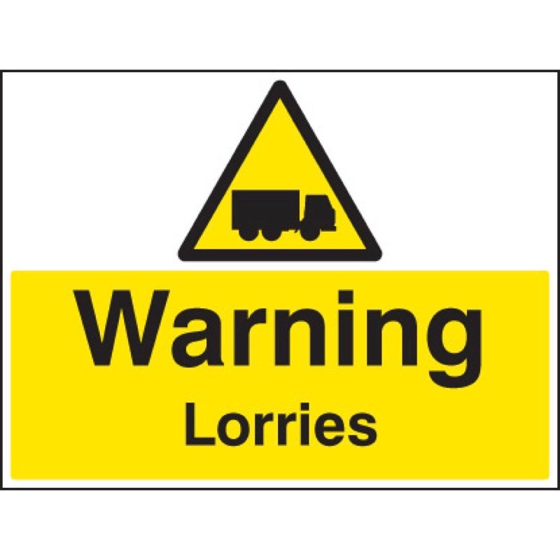 Warning lorries