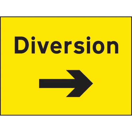 Diversion right arrow