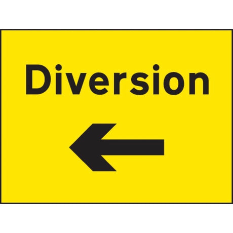 Diversion left arrow