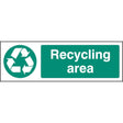 Recycling area