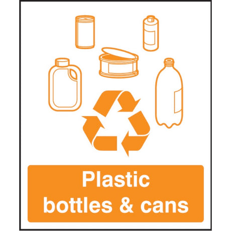 Plastic bottles & cans recycling