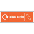 WRAP Recycling Sign - Plastic Bottles