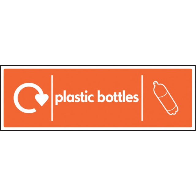 WRAP Recycling Sign - Plastic Bottles