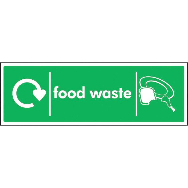 WRAP Recycling Sign - Food waste