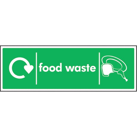 WRAP Recycling Sign - Food waste