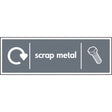 WRAP Recycling Sign - Scrap metal