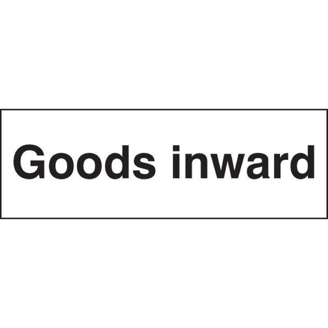 Goods inwards