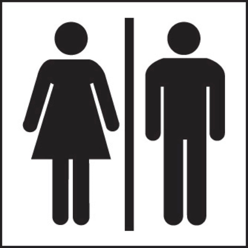 Unisex toilet symbol