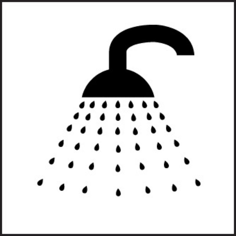 Shower symbol