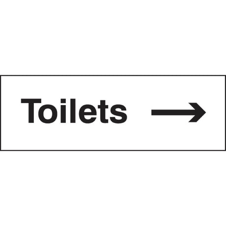 Toilets arrow right