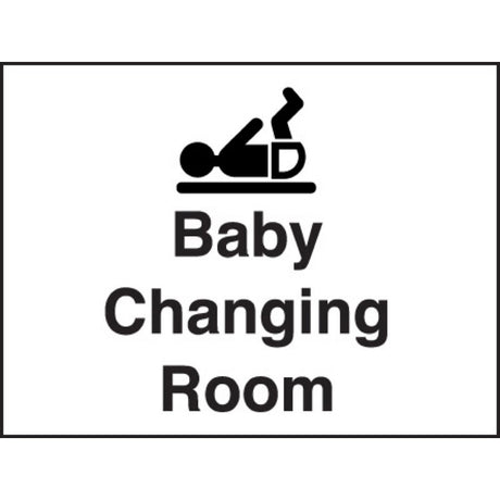 Baby changing room