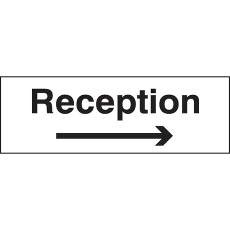 Reception arrow right