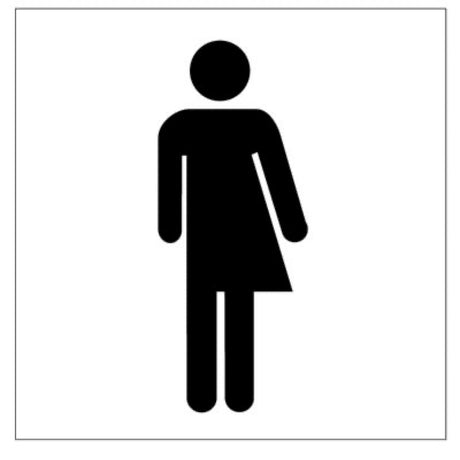 All gender toilet symbol