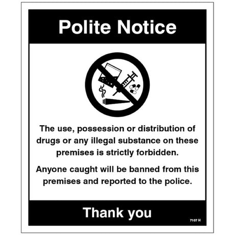 Drugs The use, possession or distribution of drugs is strictly prohibitedâ€¦